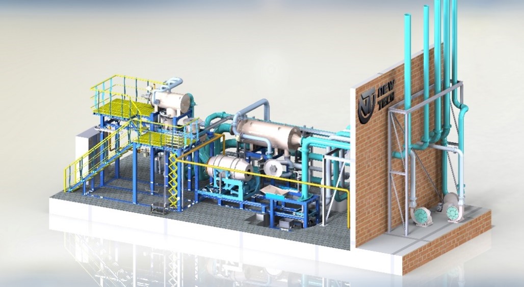 Опытная установка по производству коконов